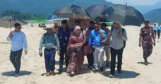 সিলেটে পাথর লুটের ঘটনা তদন্তে মন্ত্রিপরিষদ বিভাগের পরিদর্শন